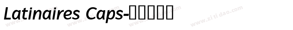 Latinaires Caps字体转换